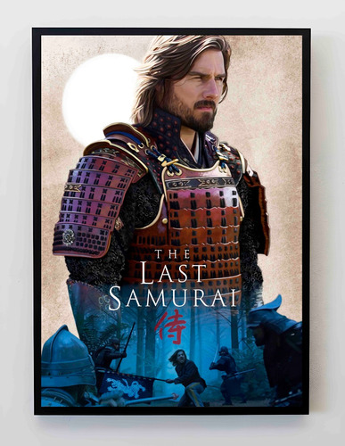 Cuadro 33x48cm Poster The Last Samurai