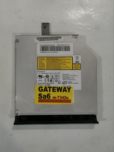 Gateway Sa6 M 7342u Lectora De Discos Cd/dvd (Usado)