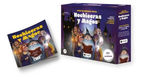 Juego De Memoria Visual Hechiceras Y Magos De Juanito Books