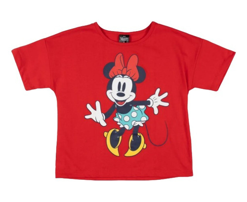 Polera Minnie Mouse - Tallas Infantiles Disney