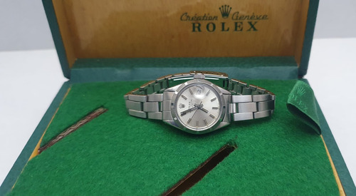 Rolex Para Dama Original No Omega Cartier Chopard Bvlgari. Acero. Acero. Plateado. (Usado)