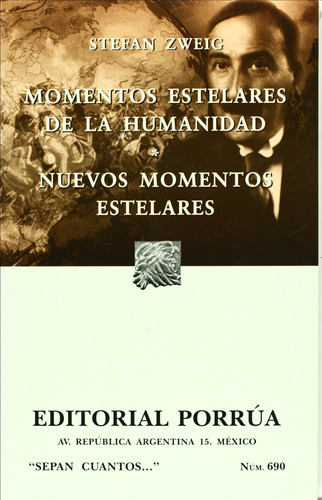 Momentos Estelares De La Humanidad (portada Puede Vari 81u3j