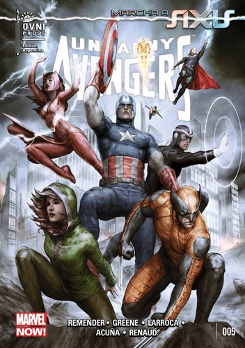 Marvel Especiales - Uncanny Avengers Vol 05 - Marcha A Axis