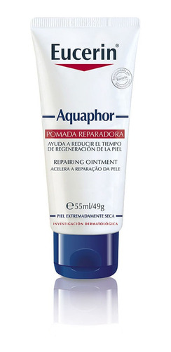 Eucerin Aquaphor Pomada Reparadora Para Piel Seca X 55 Ml