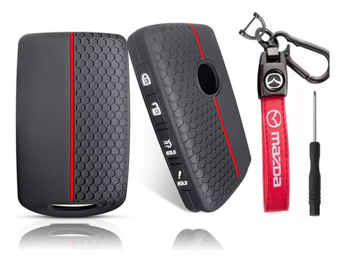 Funda Protectora De Llave Mazda 3 Cx3 Cx5 2020-2023