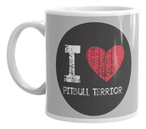 Caneca Eu Amo Pitbull