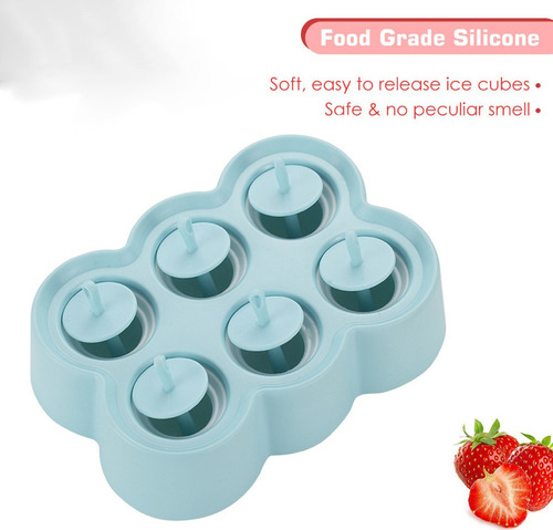 Molde For Paletas De Helado De Silicona For Niños