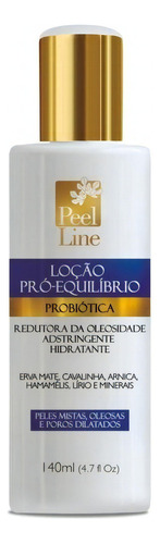 Peel Line Loção Pró-equilíbrio Adstringente Hidratante 140ml Tipo de pele Peles Mistas,Oleosas e Poros Dilatados Volume da unidade 140 mL