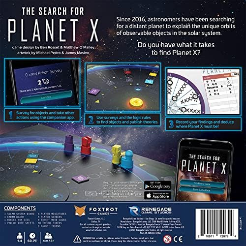 Renegade Game Studios La Búsqueda Del Planeta X