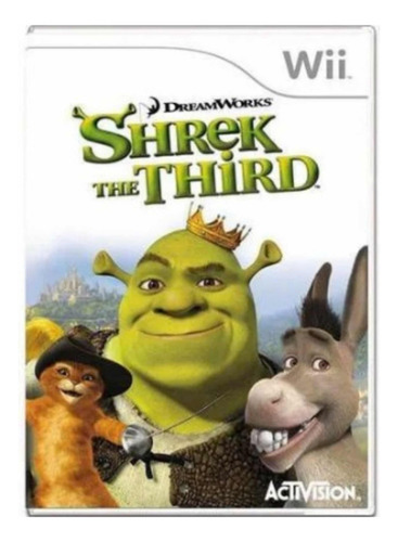 Jogo Shrek The Third Nintendo Wii Original Completo (Recondicionado)
