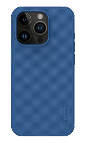 Case Nillkin Super Frosted Magnetic - iPhone 15 Pro - Azul