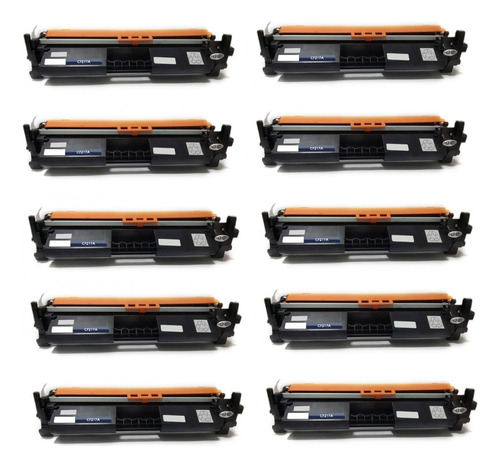 10 X Toner Para Cf217a Cf217 217a 217 Cf 217a 17a Com Chip