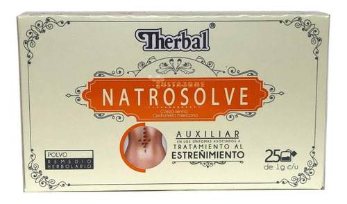 Imagen 2 de 3 de Té Natrosolve 25 Sobres Therbal