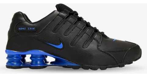 Nike Shox Nz Black And Blue Original 11 Usa - 29 Cm