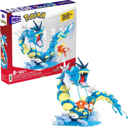 Set De Construcción Con Figura De Acción Mega Pokémon Magika