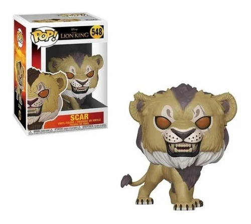 Figura Funko Pop Disney Rey León - Scar 548