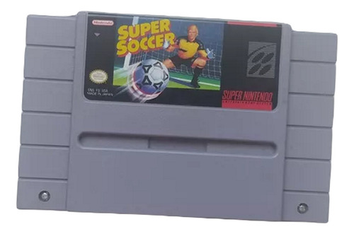  Id 376 Super Soccer Original Snes Super Nintendo