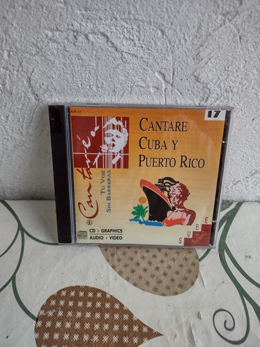 Cantaré Cuba Y Puerto Rico Disco De Música Cd