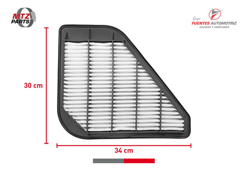 Filtro Aire Motor Para Chevrolet Traverse 3.6 De 2009 A 2017