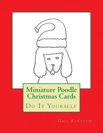 Libro Miniature Poodle Christmas Cards - Gail Forsyth