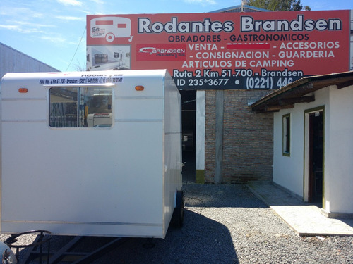 Imagen 7 de 16 de Trailer Rodantes Brandsen Gastronomico 3,00 Un-eje