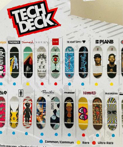 Tech Deck Chocolate Ultra Rara Patineta Dedos Diapason Skate