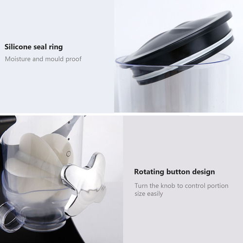 Dispensador De Alimentos Secos De Doble Control Indispensabl