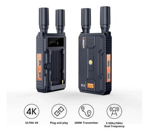 Kit Extensor De Vídeo Sem Fio 4k Hdmi Com Plugue Padrão