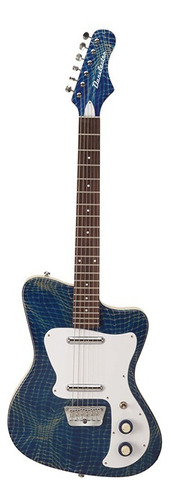 Guitarra Eléctrica 67hvnablu Danelectro 67 Heaven Alligator