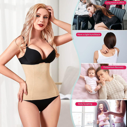 Body Moldeador Para Mujer, Con Control De Abdomen 2pc