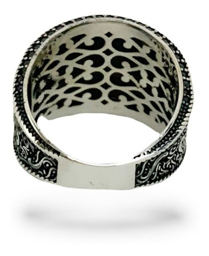 Anillo De Plata925, Turco, Espada Ottomano Para Hombre