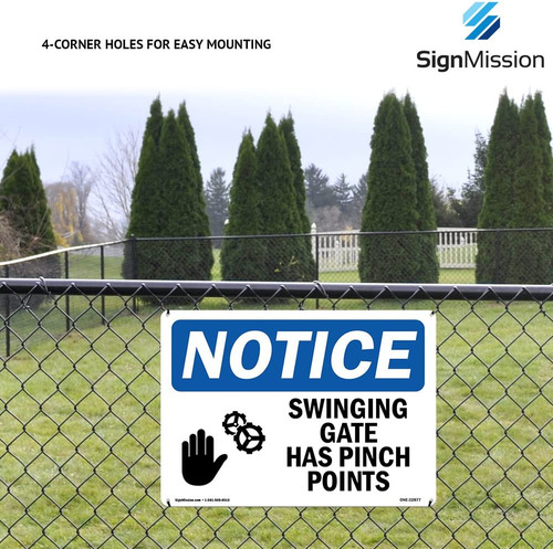 Señal De Aviso Osha - All Forklifts Stop Honk Horn | Cartel