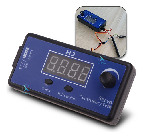 Testador Servo Digital Tj Aero Heli Arduino 3 Funções Motor