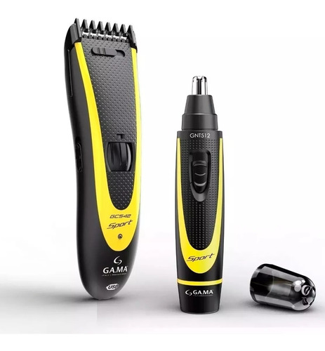 Cortadora De Pelo Barba Gama Gc542 Recargable + Nasal Pila Sport Gnt512 En Combo Promocion Oferta Ntp