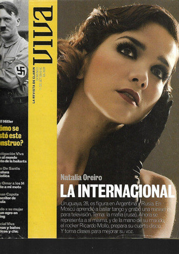 Revista Viva 2005 Natalia Oreiro Hitler Cumbia Nelly Omar