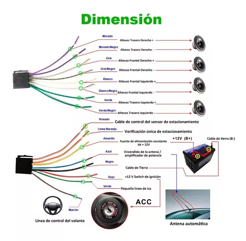 Comprar Radio de coche 1 Din Bluetooth HD 7 pantalla táctil estéreo 12V FM  ISO entrada auxiliar Bluetooth USB Mirror Link Autoradio Universal