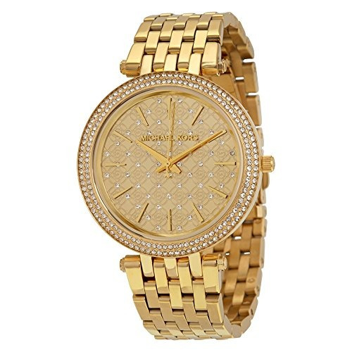 Reloj Michael Kors Para Mujer Mk3398 Darci  Dorado Pulsera