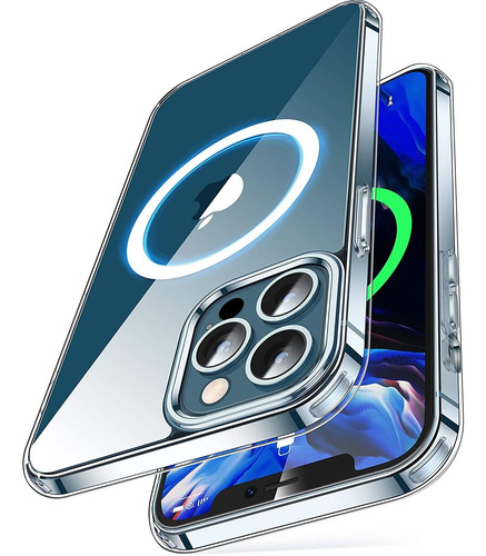 Funda Cristal Shockproof iPhone 12 Pro Max Case Comp Magsafe