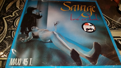 Savage Love Is Death Vinilo Maxi Frances Temazo 1987 Dificil