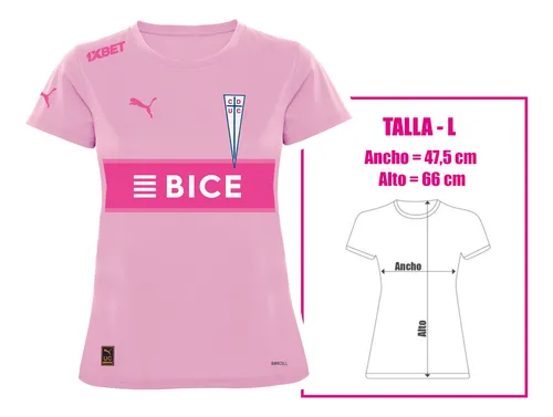 Camiseta universidad catolica mujer hotsell