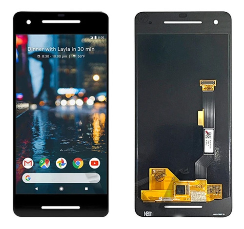 3/4 Pantalla Completa Google Pixel 2