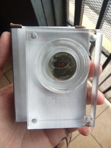 Monedas 50 Colones Conmemorativa Tortuga Carey