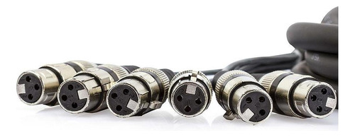 Multicabos Com Conectores Xlr 6 Vias - Cirilo Cabos, 5 Metro