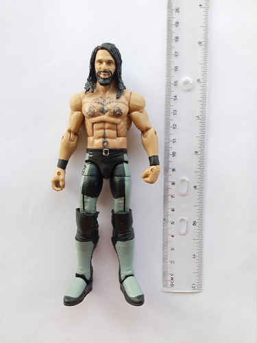 Luchador Set Rollins Élite Wwe Mattel Loose 