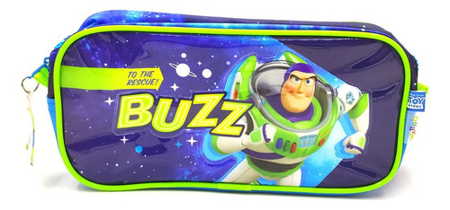 Cartuchera Toy Story Portalapiz Buzz Wabro Color Azul