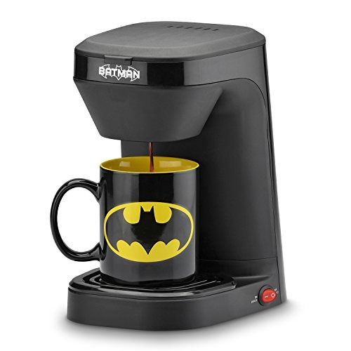 Cafetera De Batman Con Taza Importada