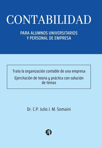 Contabilidad - Dr. C.p. Julio J. M. Somaini