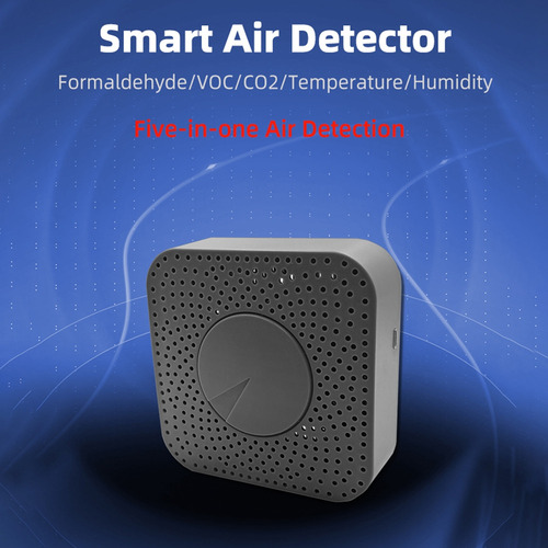 Monitor De Calidad De Aire Inteligente Tuya Zigbee, Medidor