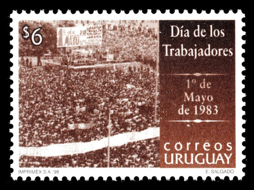 Uruguay 1998 - Día De Los Trabajadores - Mint - Yv 1727