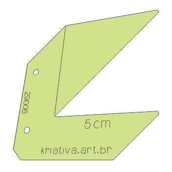 Esquadro De Centro 5 Cm - 51006